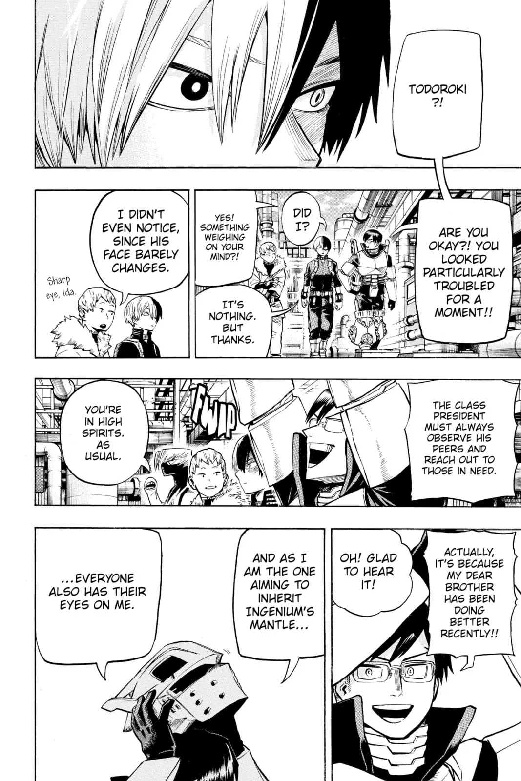 My Hero Academia, chapter 202, page 8