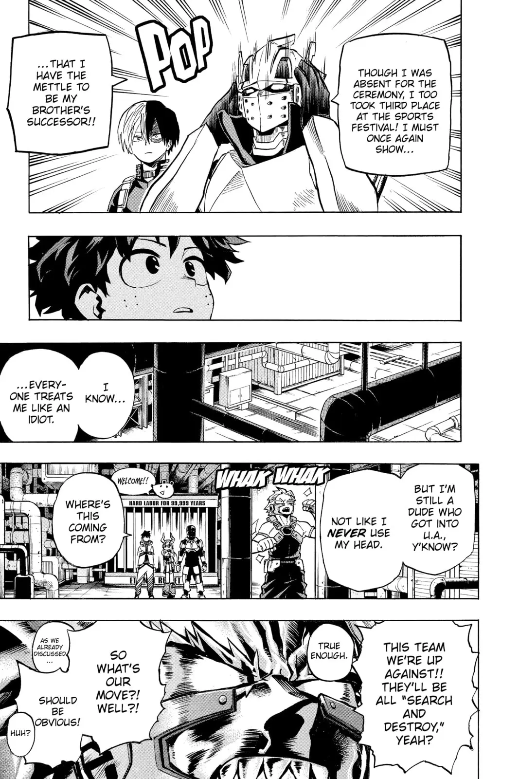 My Hero Academia, chapter 202, page 9