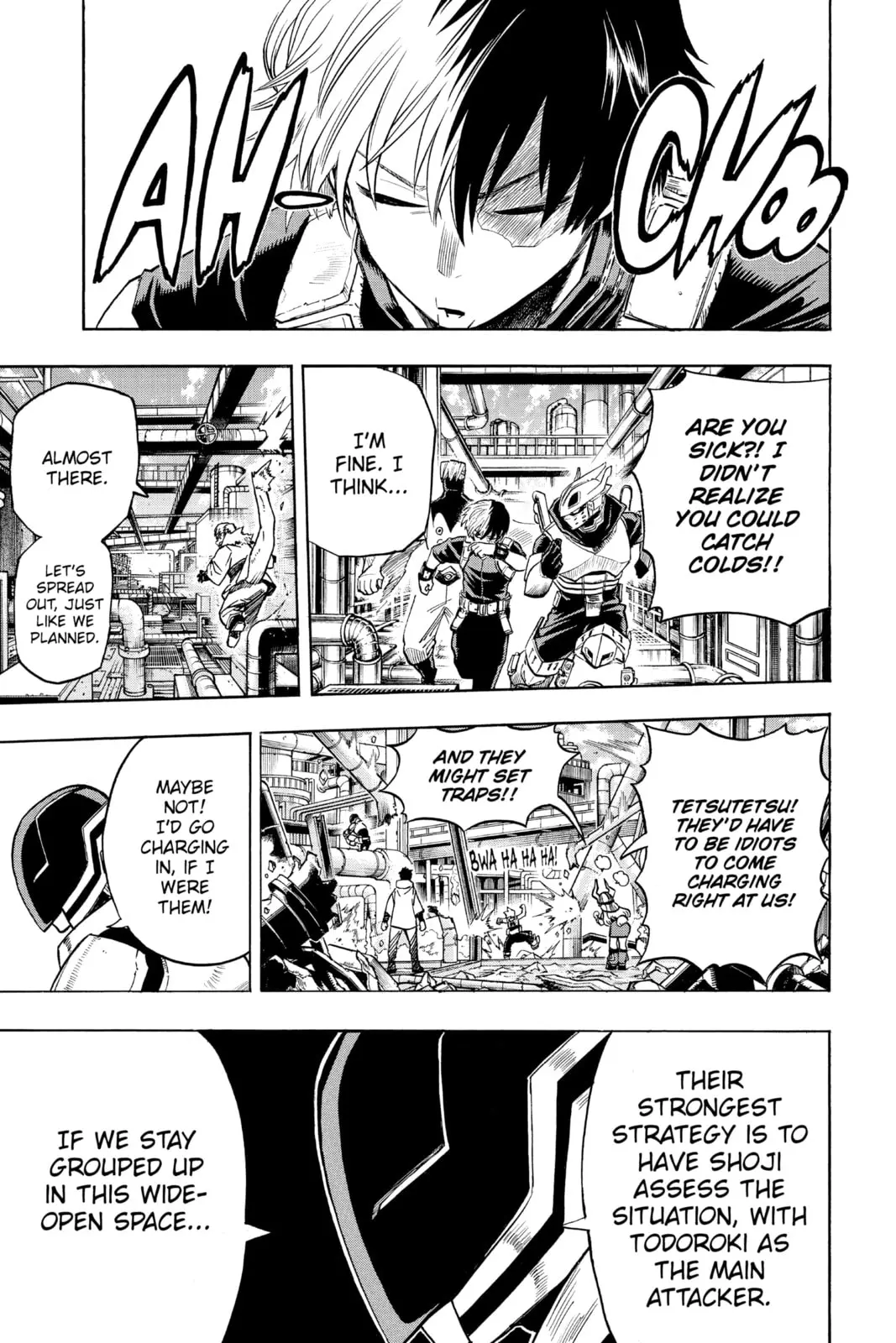 My Hero Academia, chapter 203, page 3