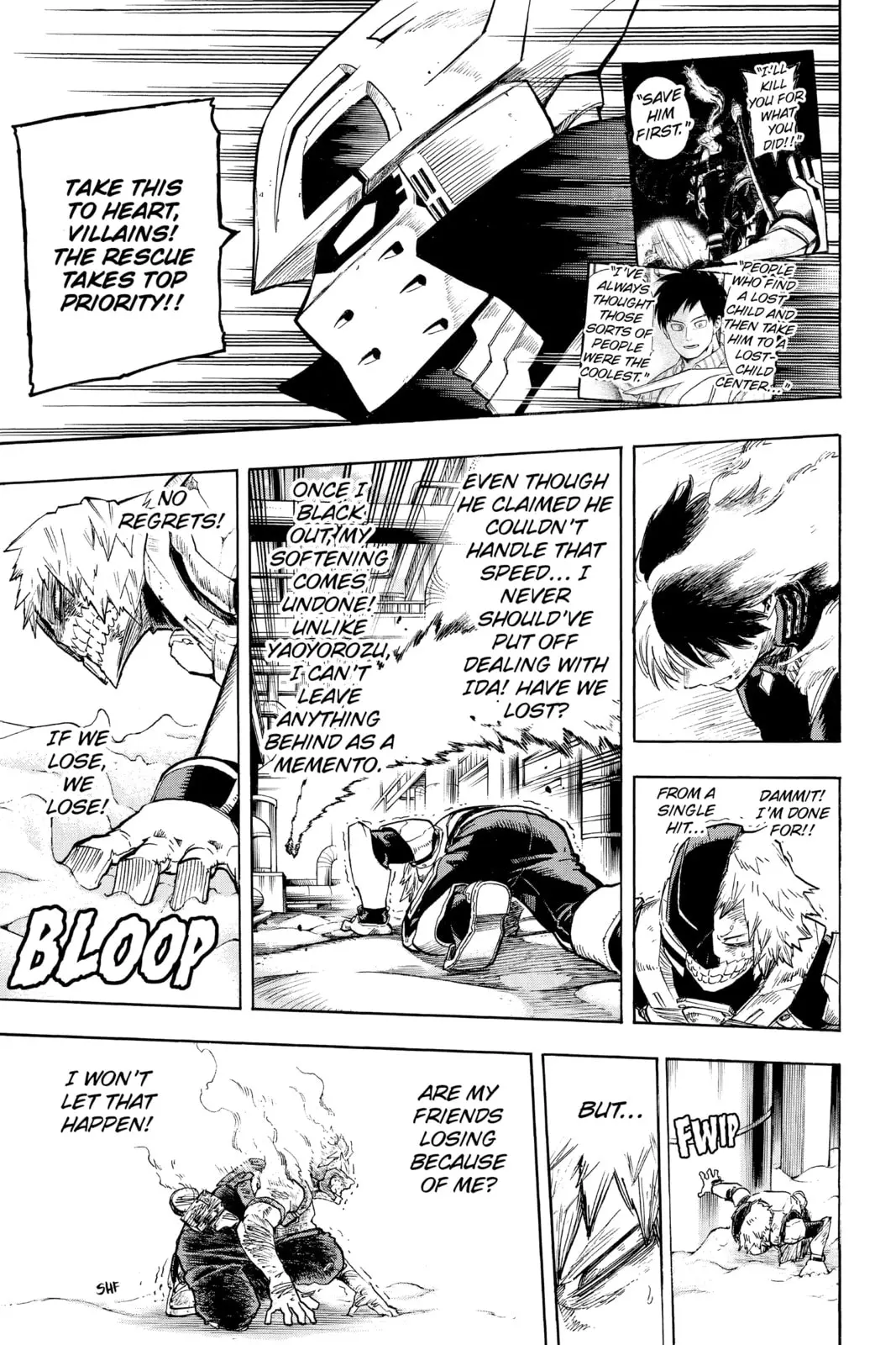 My Hero Academia, chapter 205, page 13