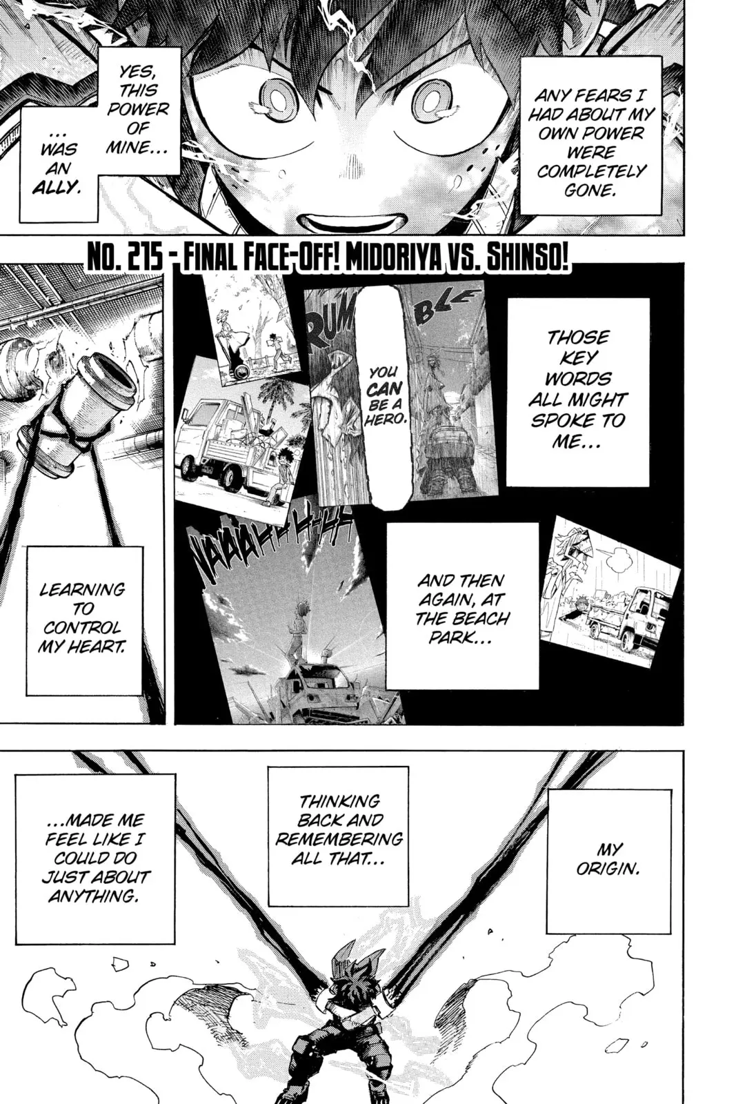 My Hero Academia, chapter 215, page 1