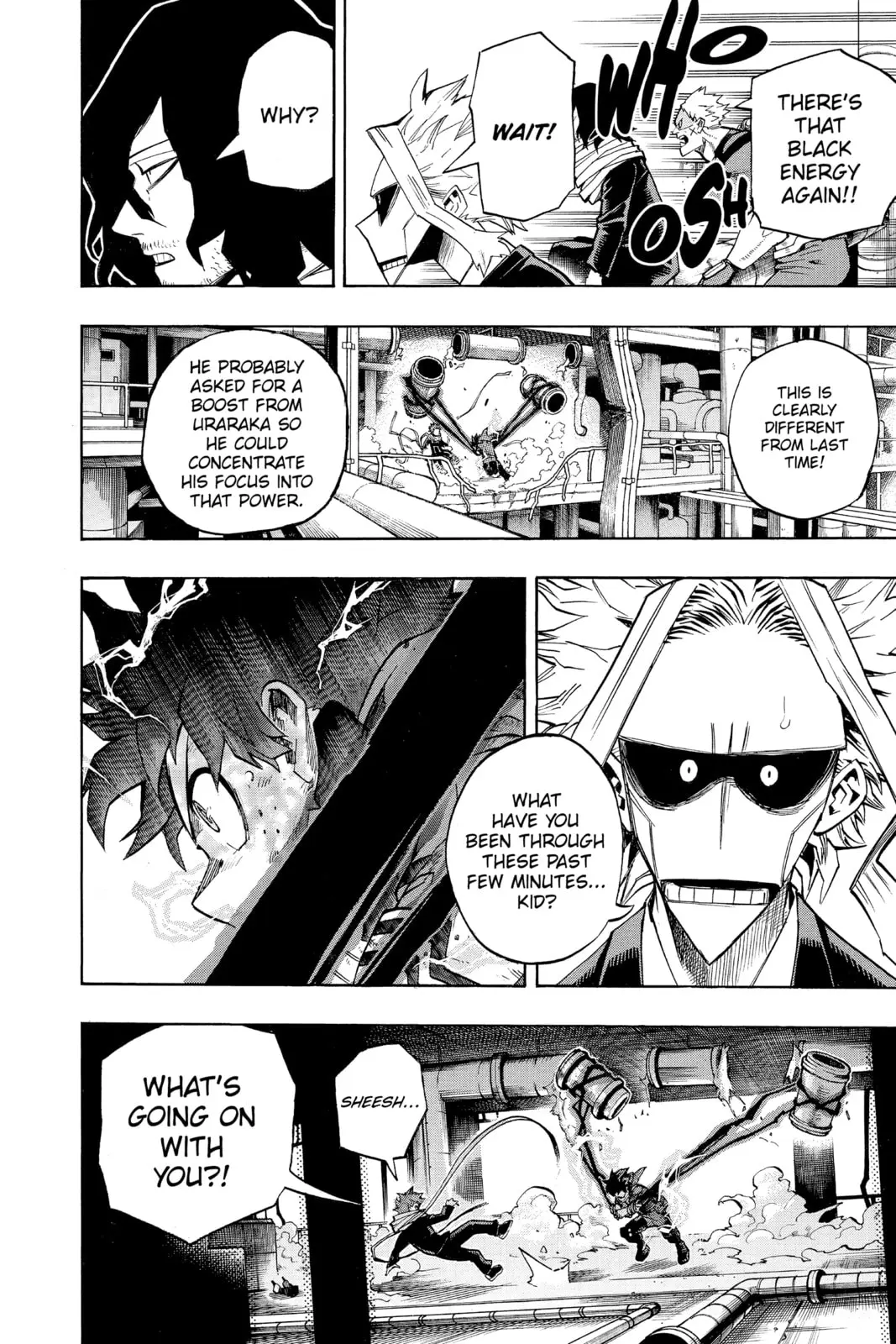 My Hero Academia, chapter 215, page 2