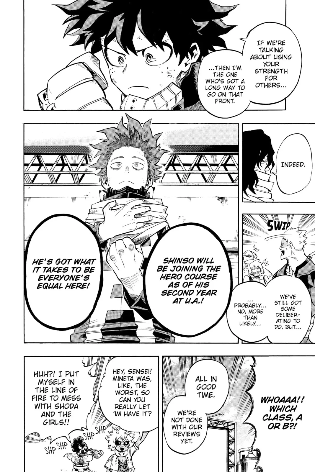 My Hero Academia, chapter 216, page 10