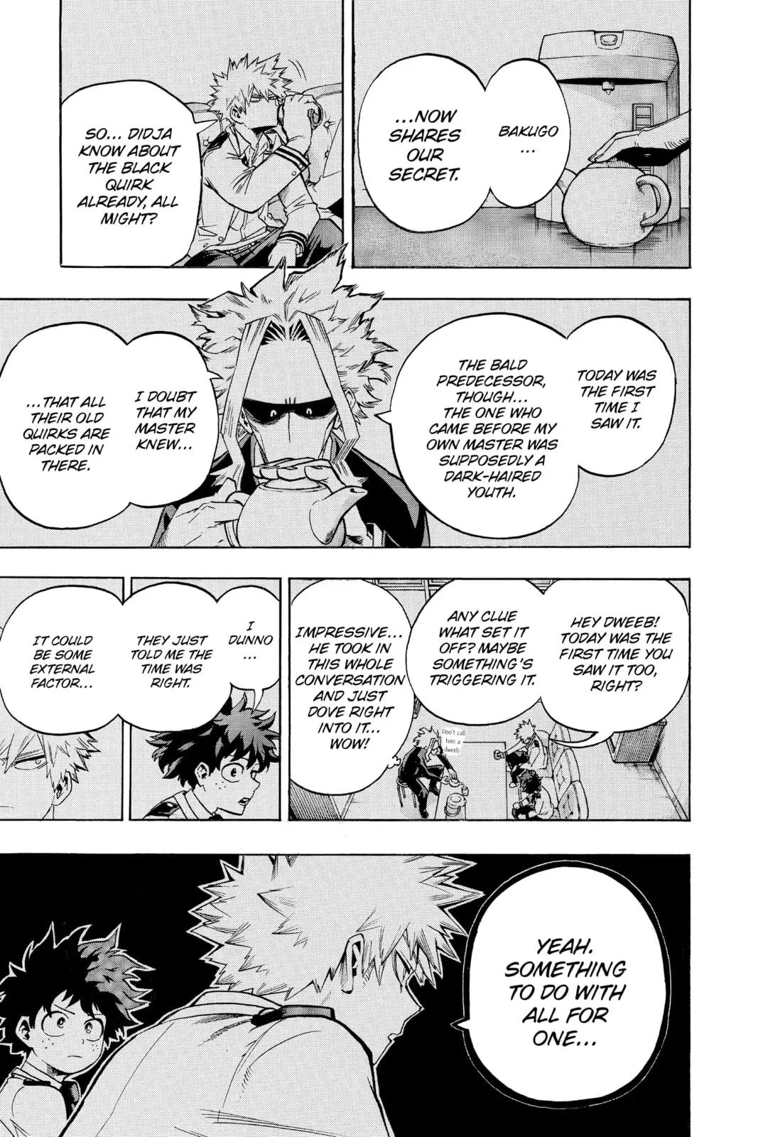 My Hero Academia, chapter 217, page 3