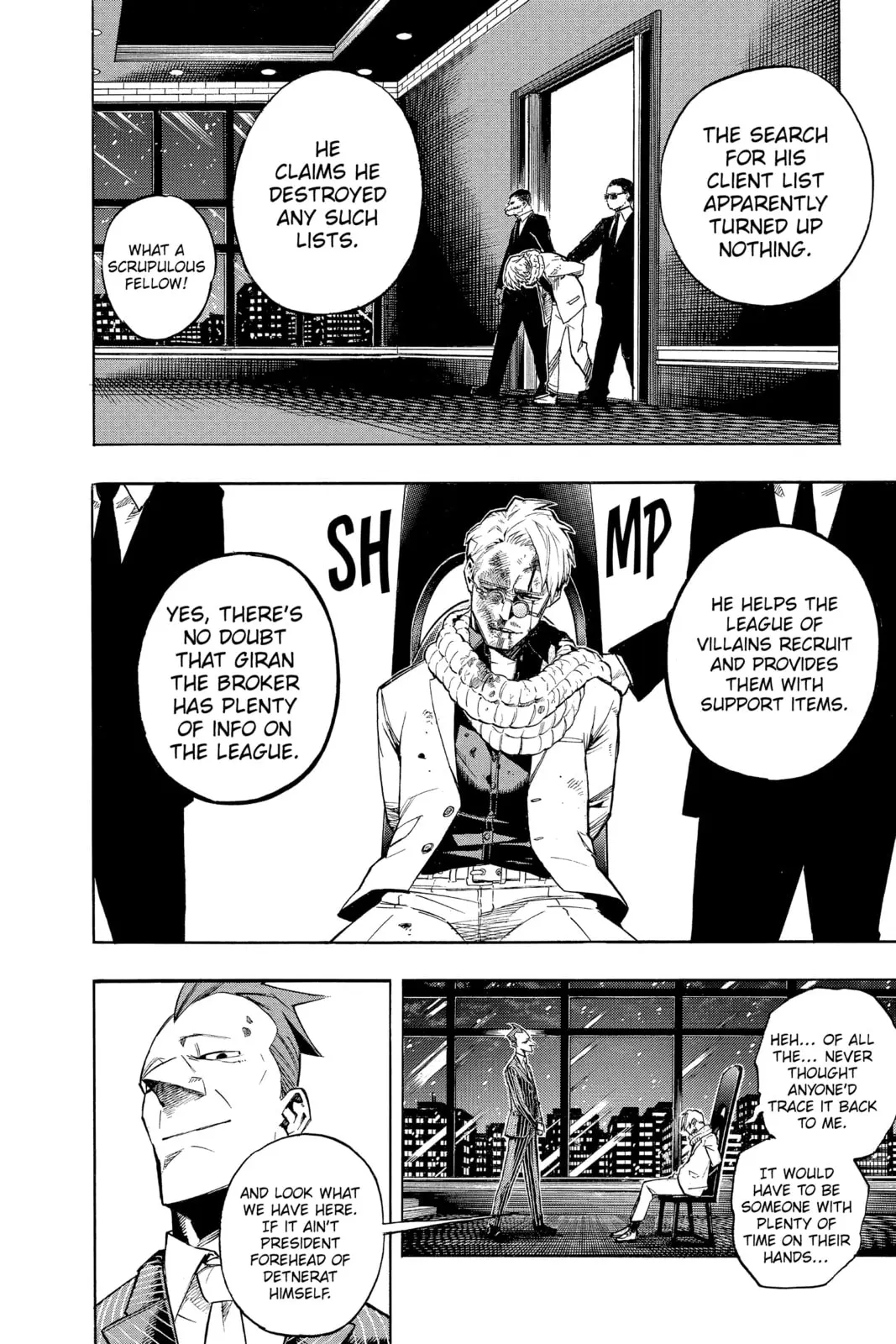 My Hero Academia, chapter 219, page 12