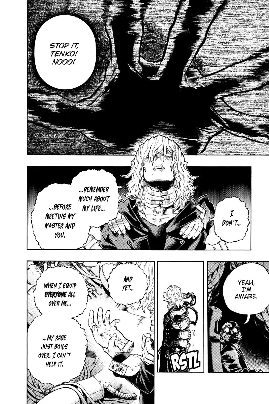 My Hero Academia, chapter 222, page 2