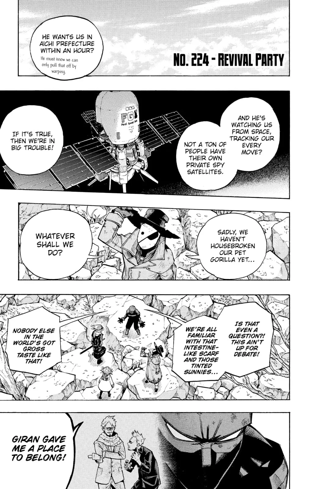 My Hero Academia, chapter 224, page 1