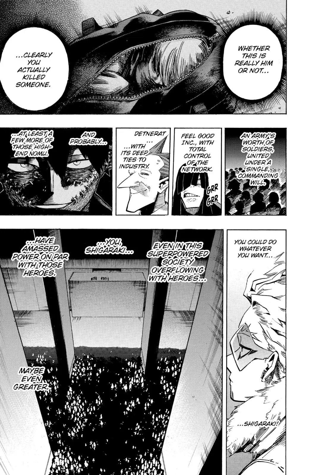My Hero Academia, chapter 240, page 11