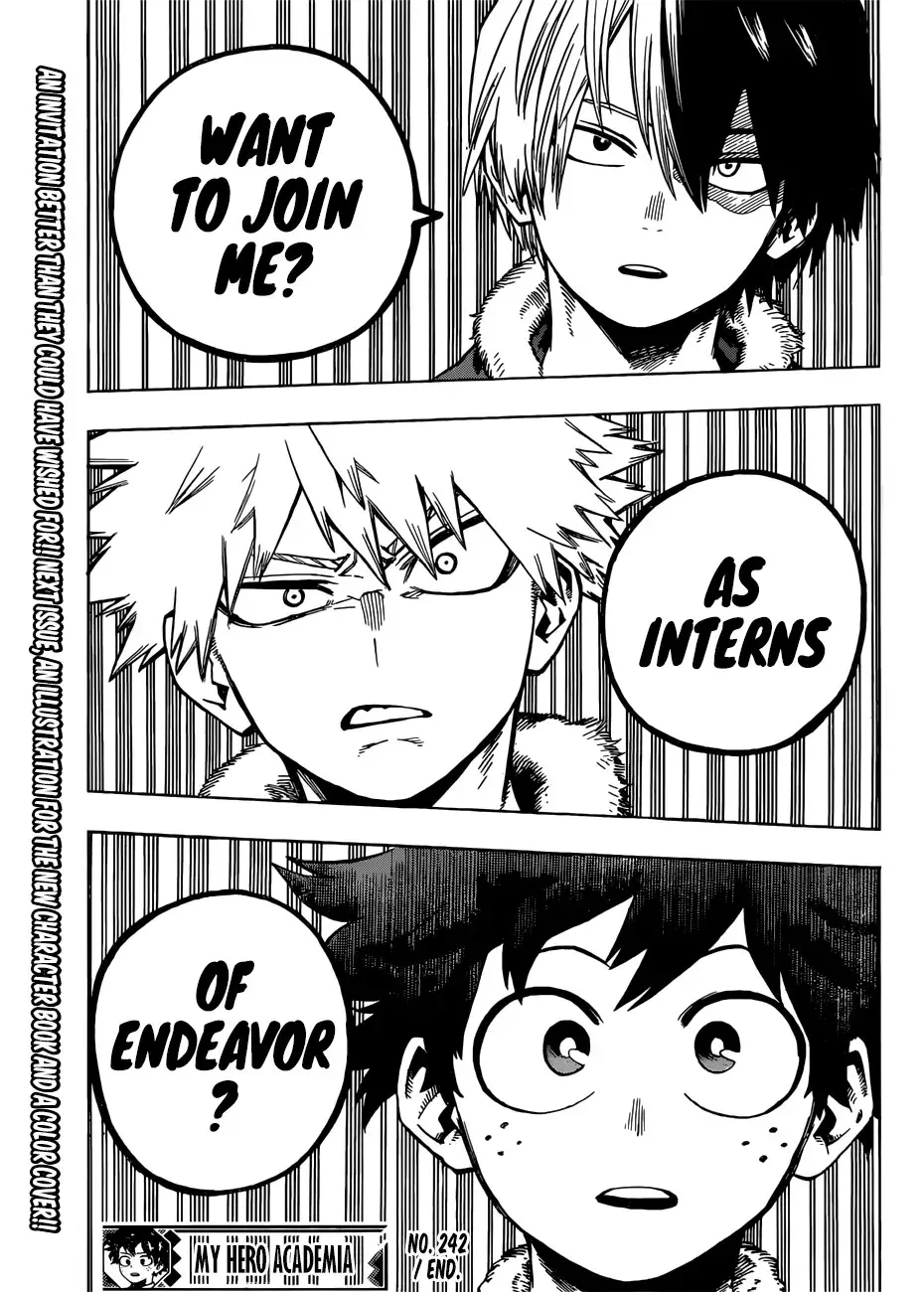 My Hero Academia, chapter 242, page 17