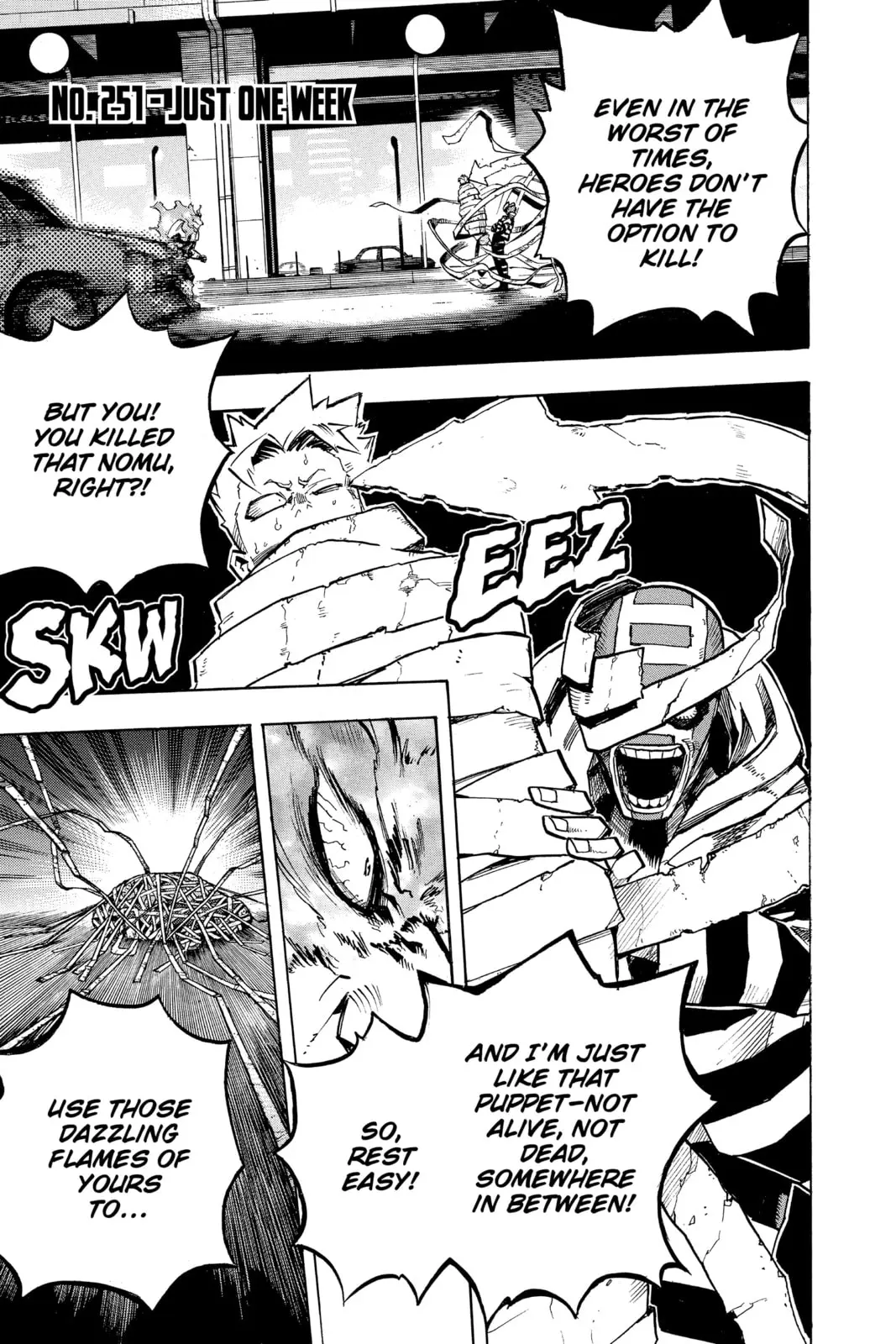 My Hero Academia, chapter 251, page 1