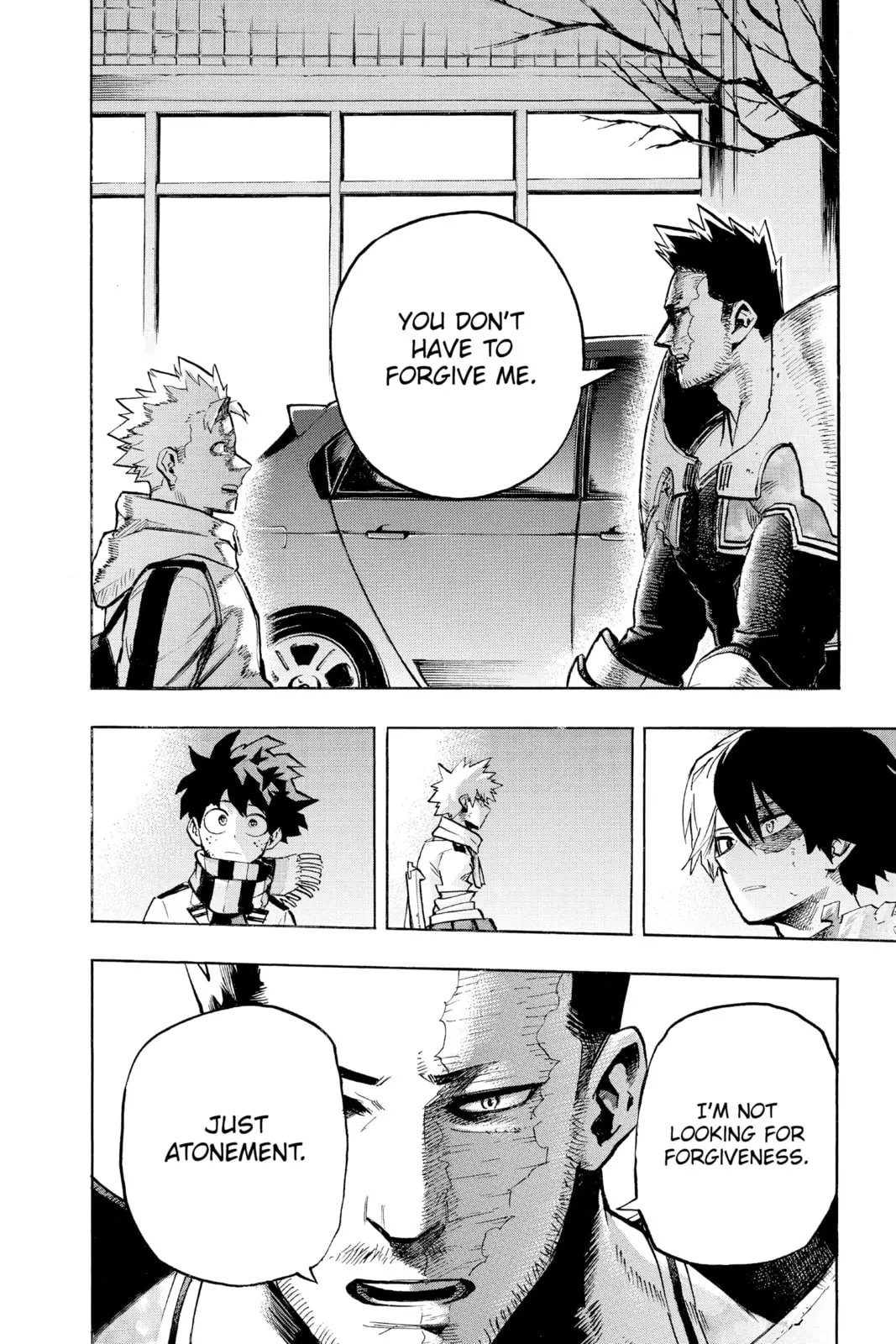 My Hero Academia, chapter 252, page 8