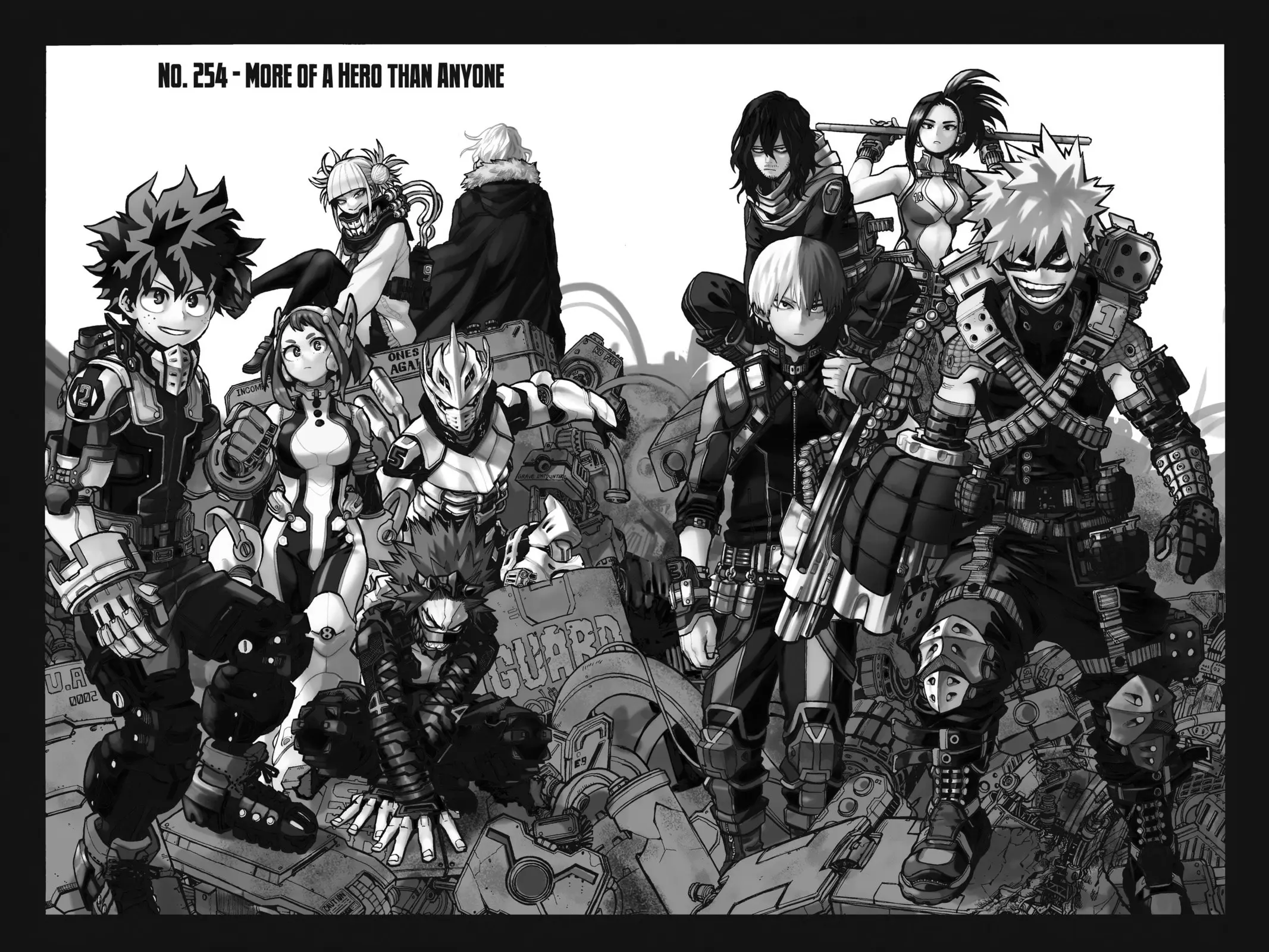 My Hero Academia, chapter 254, page 1