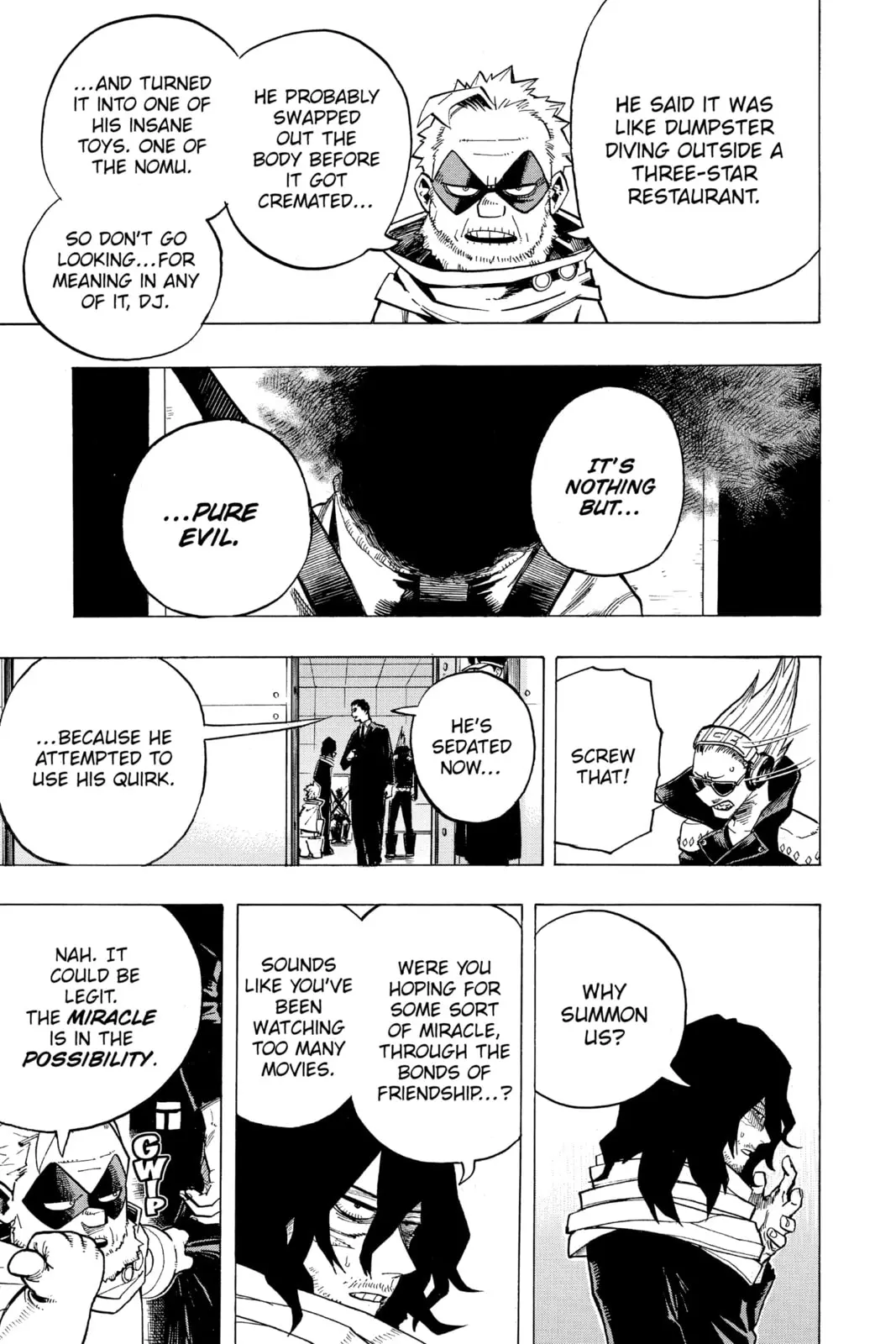 My Hero Academia, chapter 254, page 5