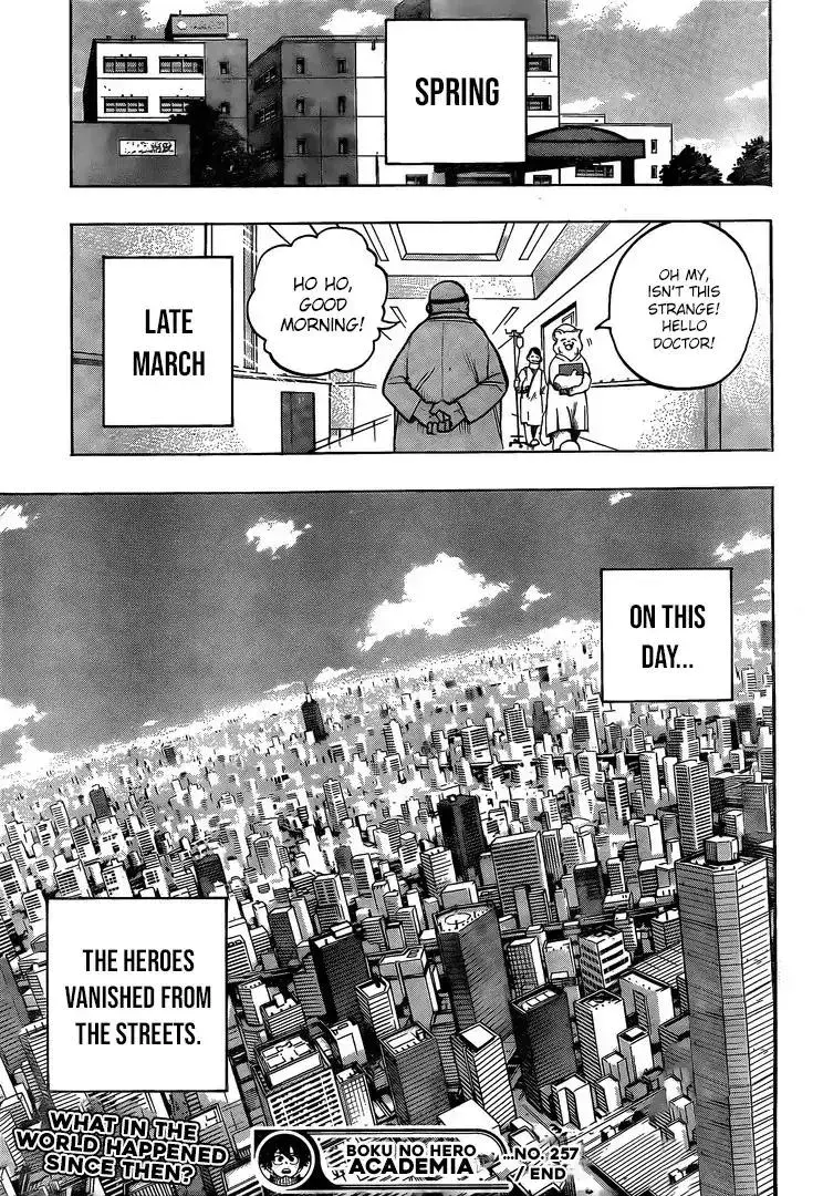 My Hero Academia, chapter 257, page 17