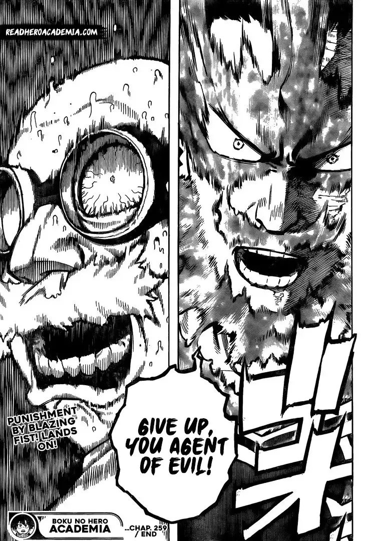 My Hero Academia, chapter 259, page 15
