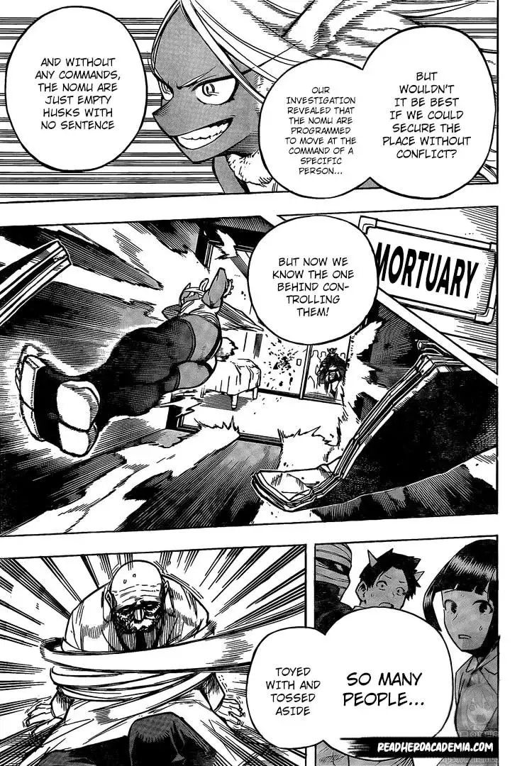 My Hero Academia, chapter 260, page 7