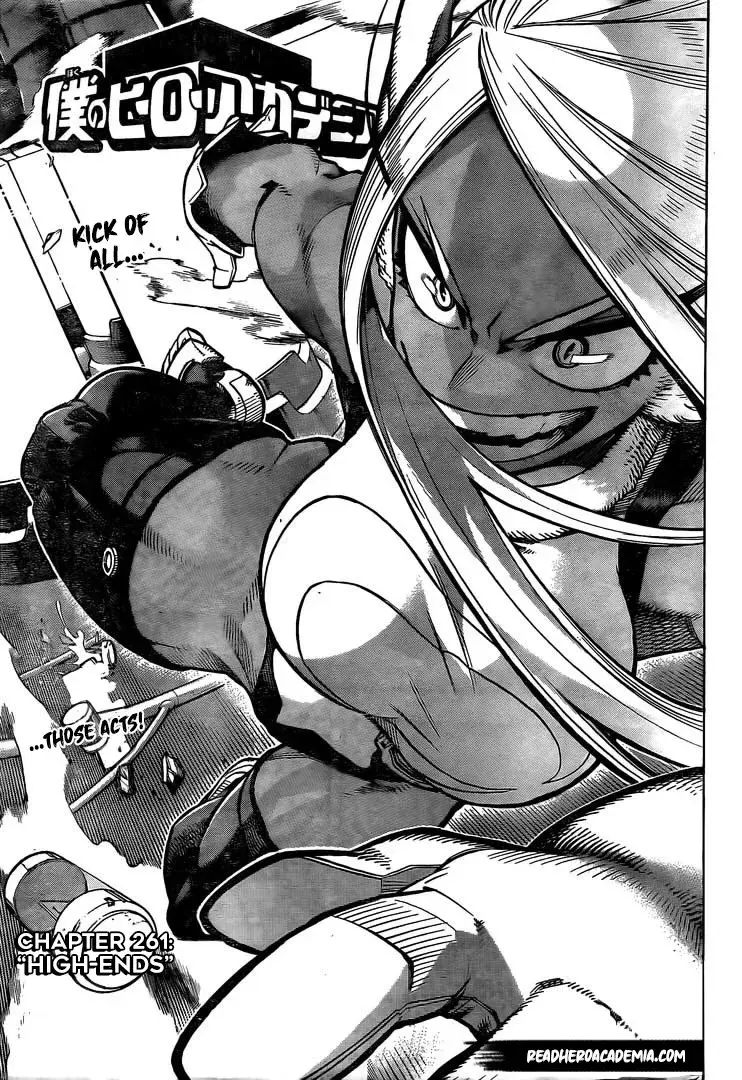 My Hero Academia, chapter 261, page 1