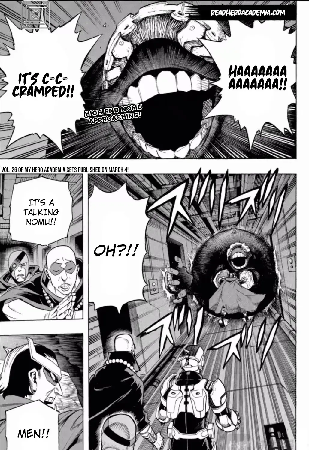 My Hero Academia, chapter 262, page 1