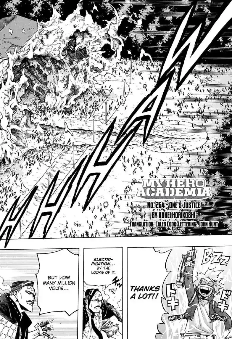 My Hero Academia, chapter 264, page 4