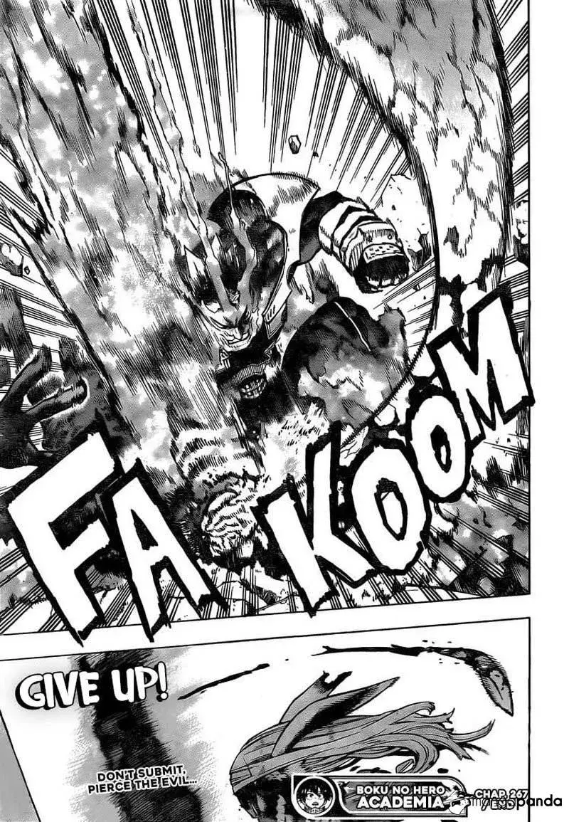 My Hero Academia, chapter 267, page 20
