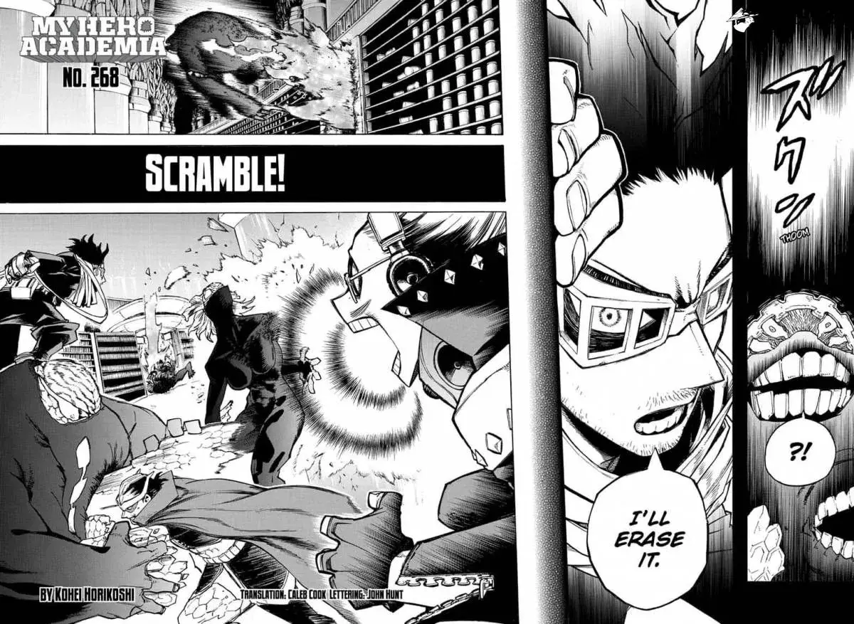 My Hero Academia, chapter 268, page 2