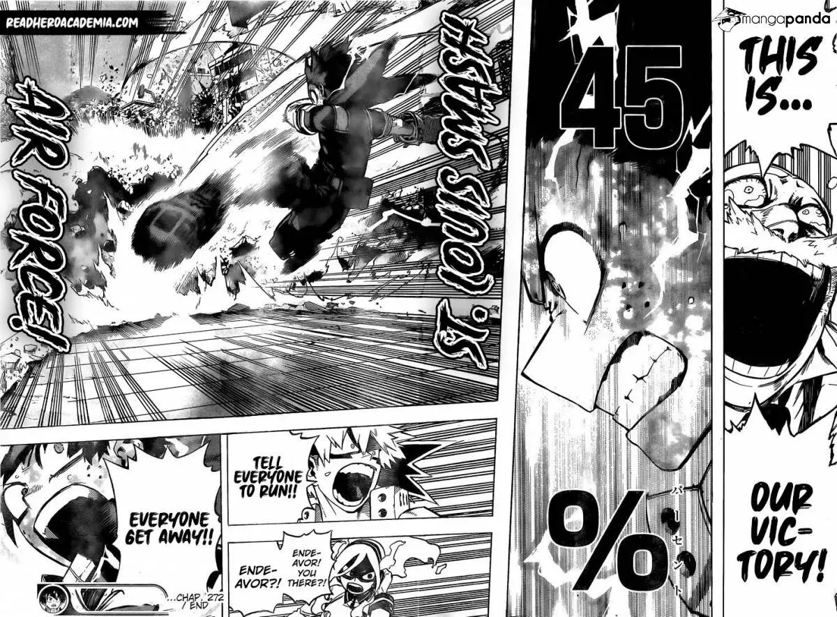 My Hero Academia, chapter 272, page 17