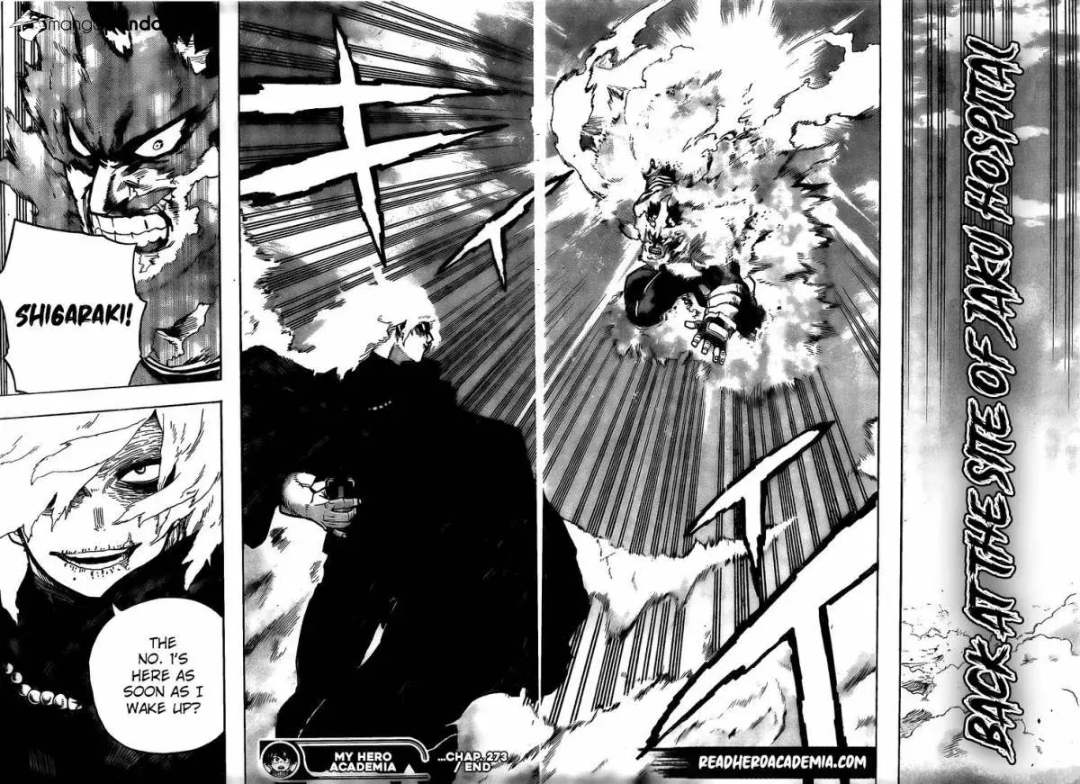 My Hero Academia, chapter 273, page 16