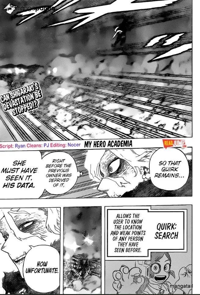 My Hero Academia, chapter 275, page 1