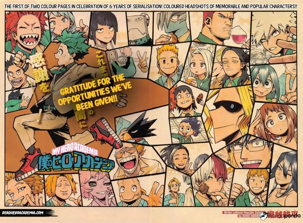 My Hero Academia, chapter 279, page 1