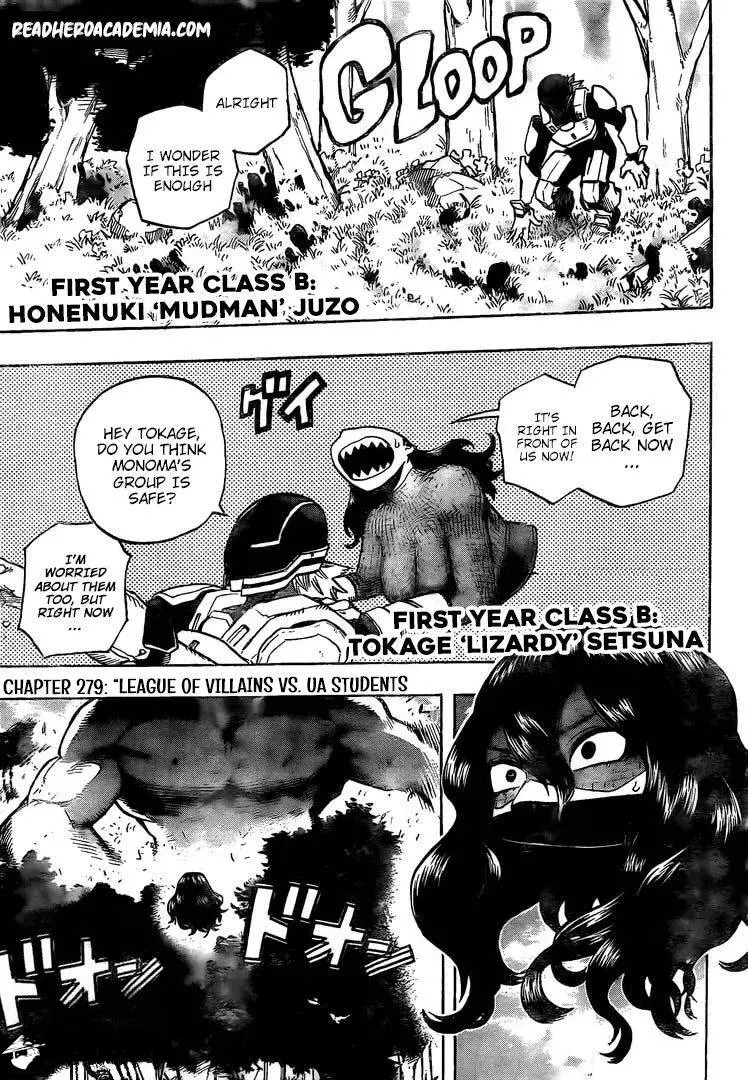 My Hero Academia, chapter 279, page 2