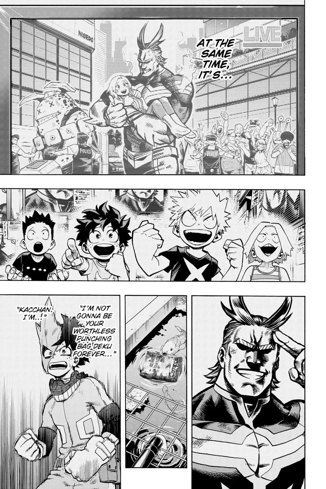 My Hero Academia, chapter 285, page 9