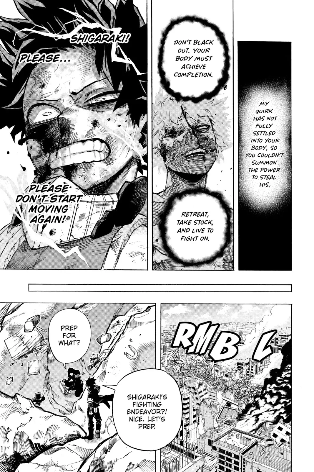 My Hero Academia, chapter 287, page 14