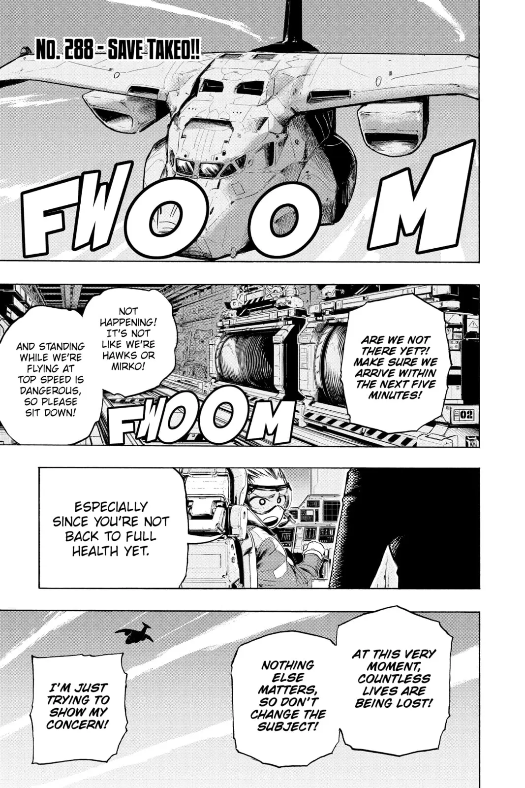 My Hero Academia, chapter 288, page 1