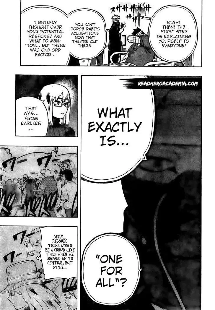 My Hero Academia, chapter 303, page 9