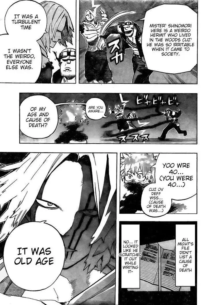 My Hero Academia, chapter 304, page 6