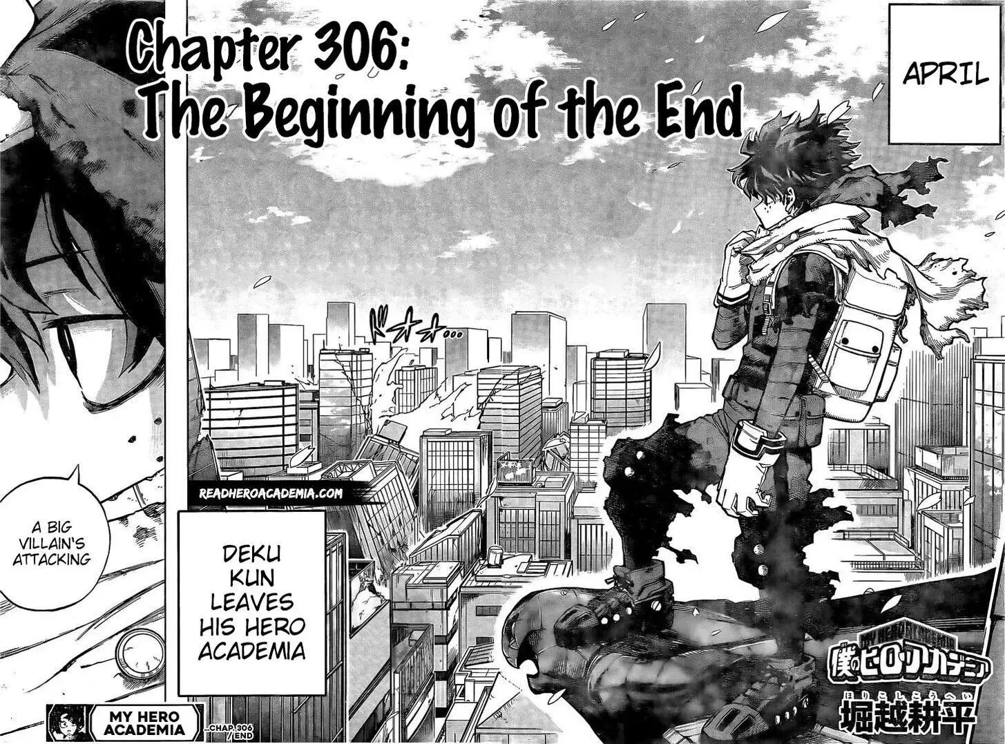 My Hero Academia, chapter 306, page 18