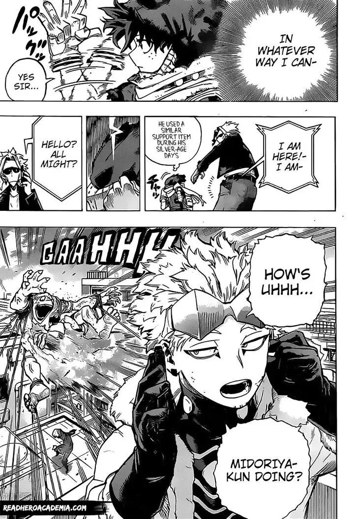 My Hero Academia, chapter 309, page 8