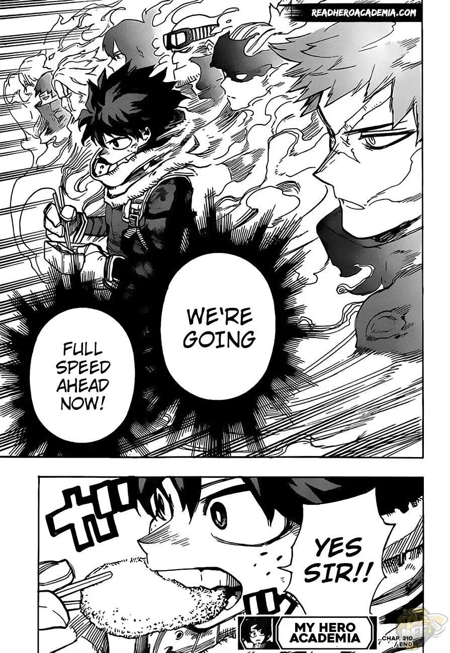 My Hero Academia, chapter 310, page 18