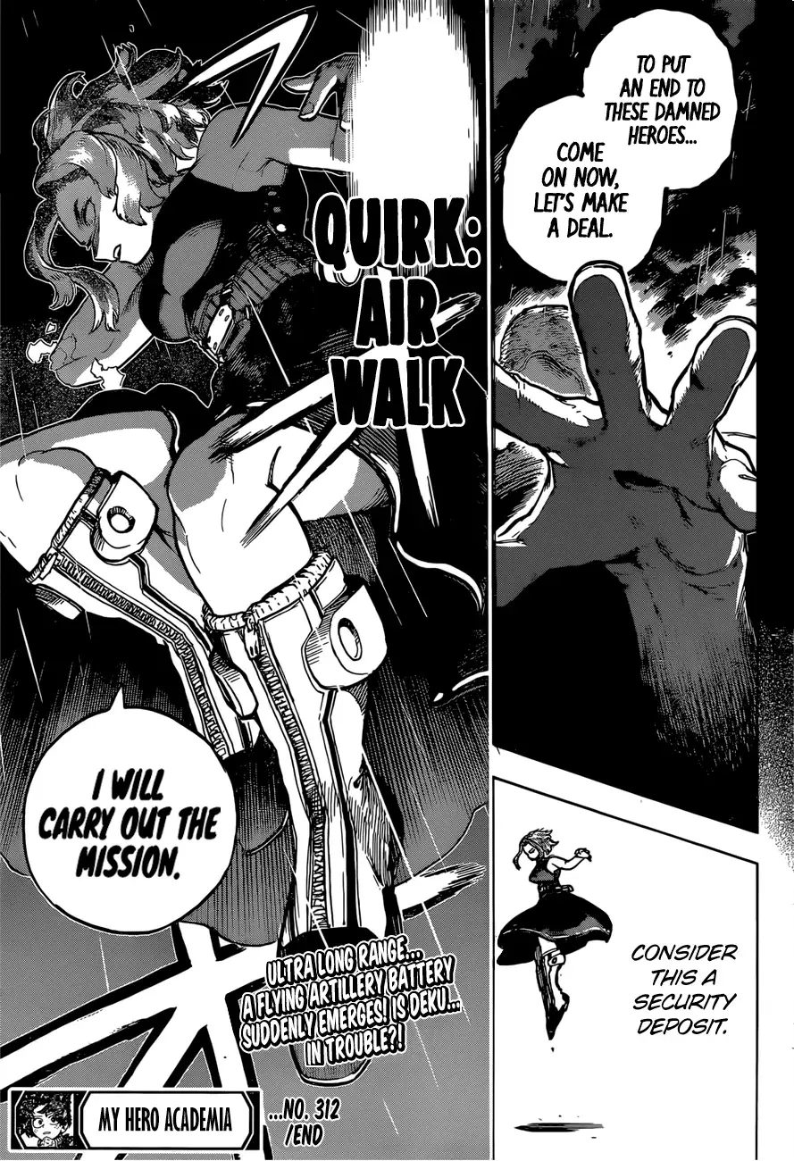 My Hero Academia, chapter 312, page 14