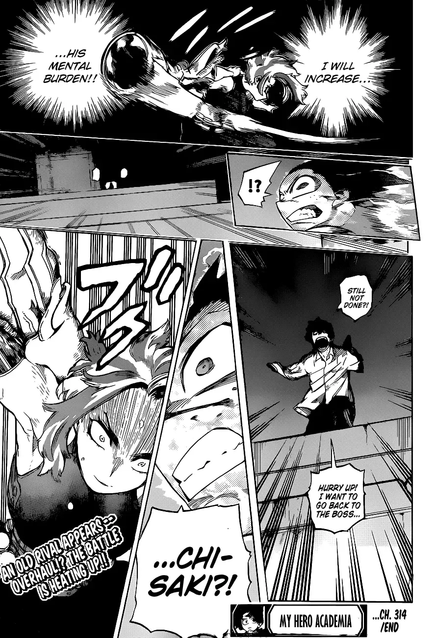 My Hero Academia, chapter 314, page 17