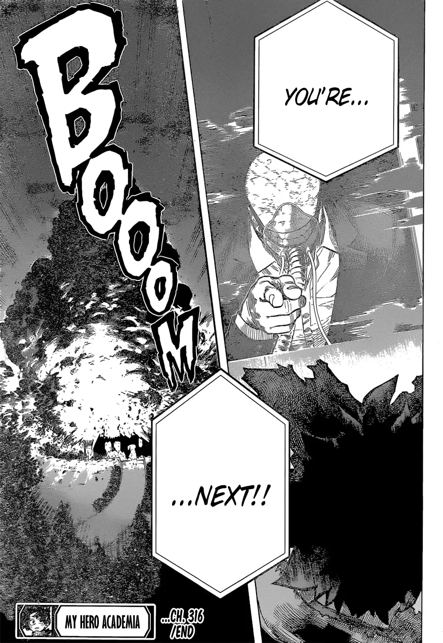 My Hero Academia, chapter 316, page 17