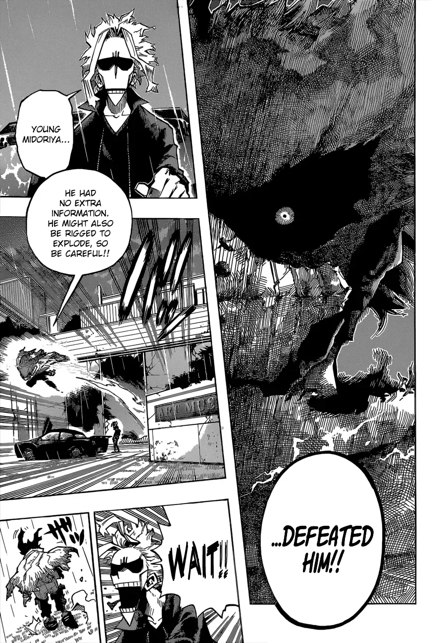 My Hero Academia, chapter 317, page 9