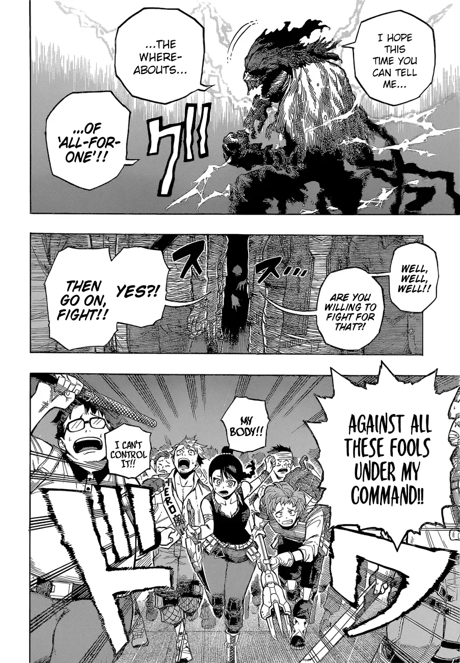 My Hero Academia, chapter 318, page 12