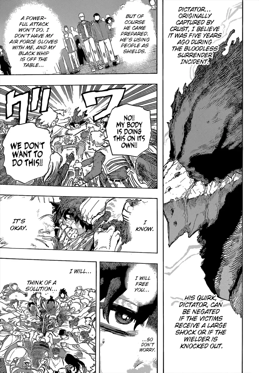My Hero Academia, chapter 318, page 13