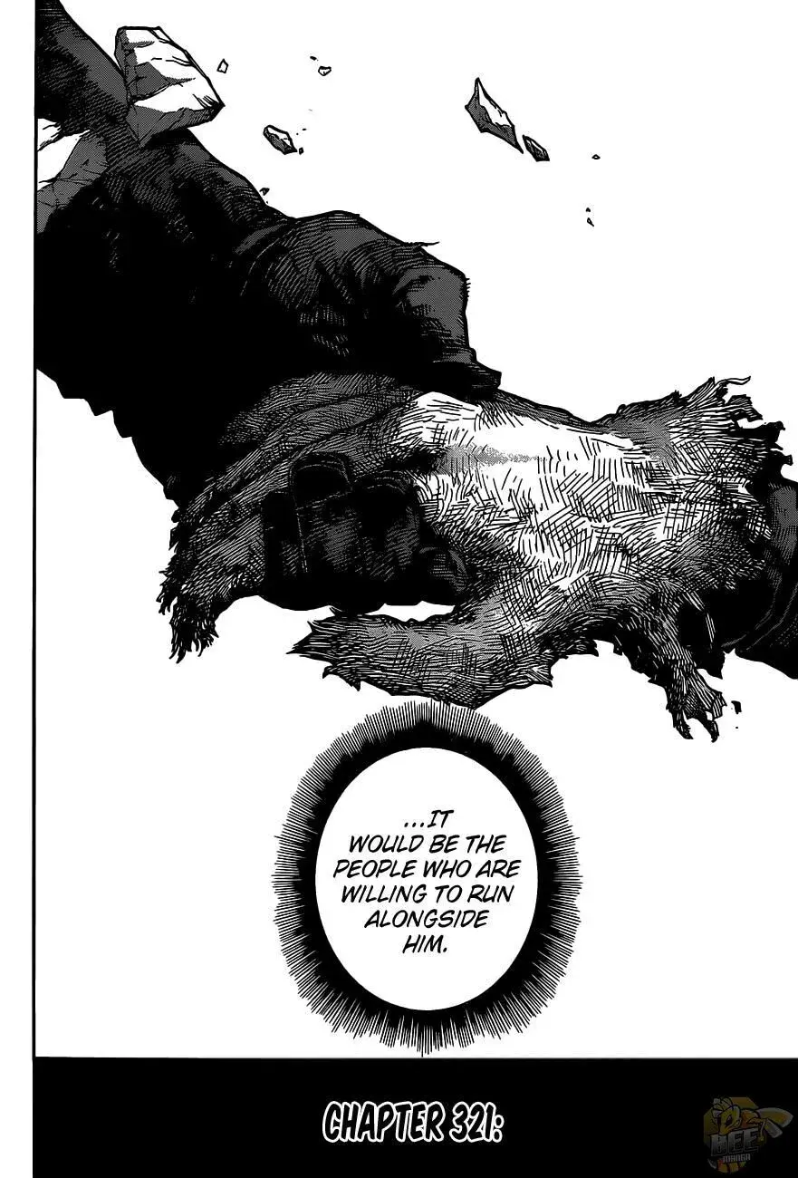 My Hero Academia, chapter 321, page 14