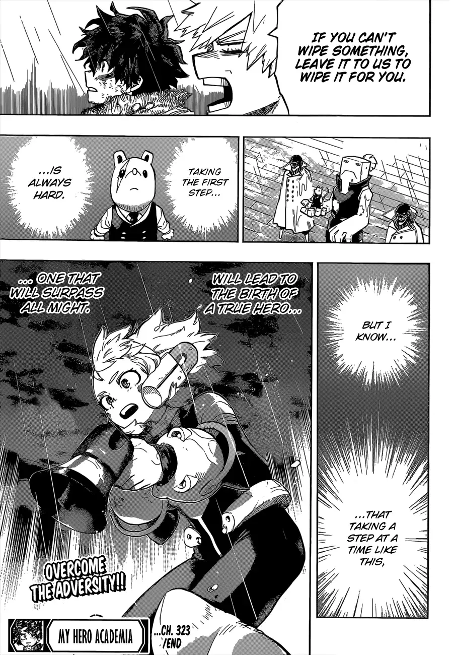 My Hero Academia, chapter 323, page 17