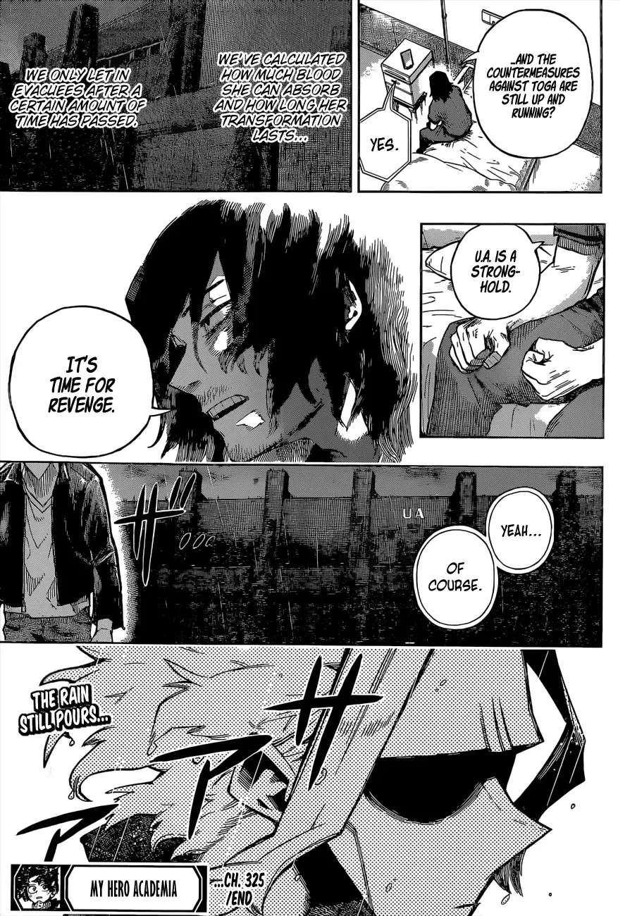 My Hero Academia, chapter 325, page 16