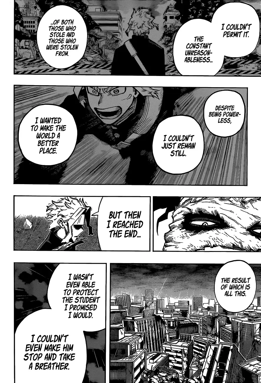 My Hero Academia, chapter 326, page 8