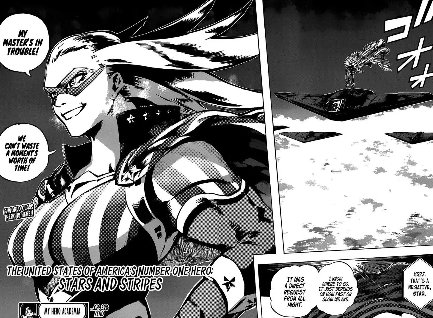 My Hero Academia, chapter 328, page 14