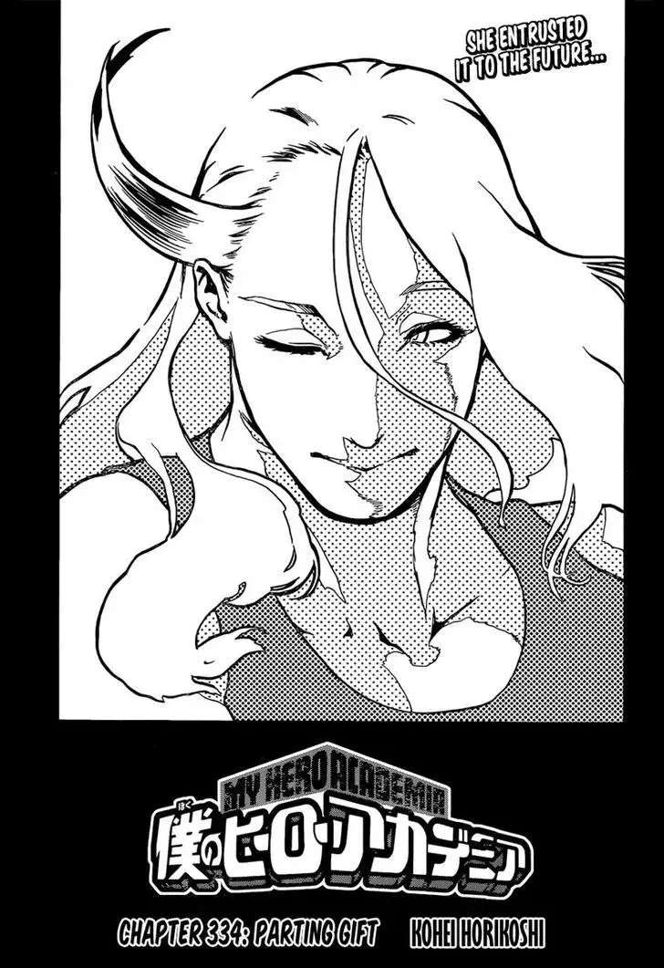 My Hero Academia, chapter 334, page 1